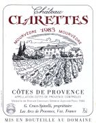 Provence-Clarettes 1983